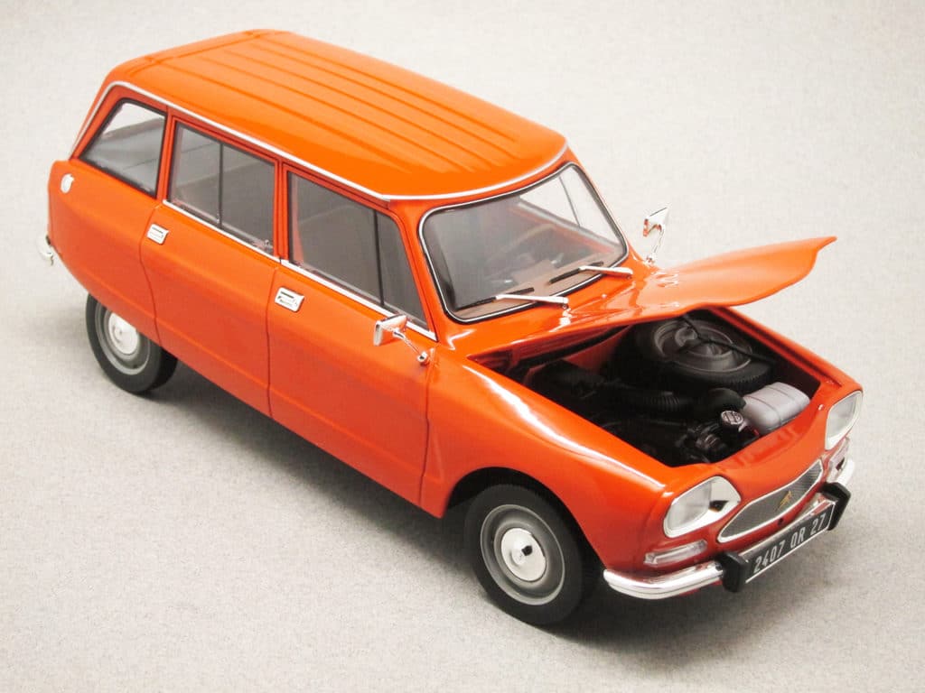 Citroën Ami 8 break orange Norev 1 18e Minicarweb