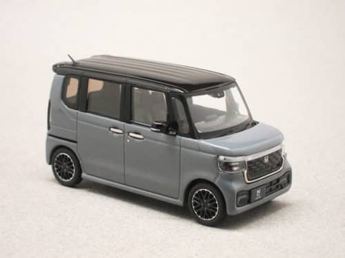 Honda N-Box 2023 gris (Hobby Japan) 1/43e
