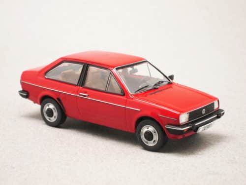 Volkswagen Derby MkII 1981 rouge (IXO) 1/43e