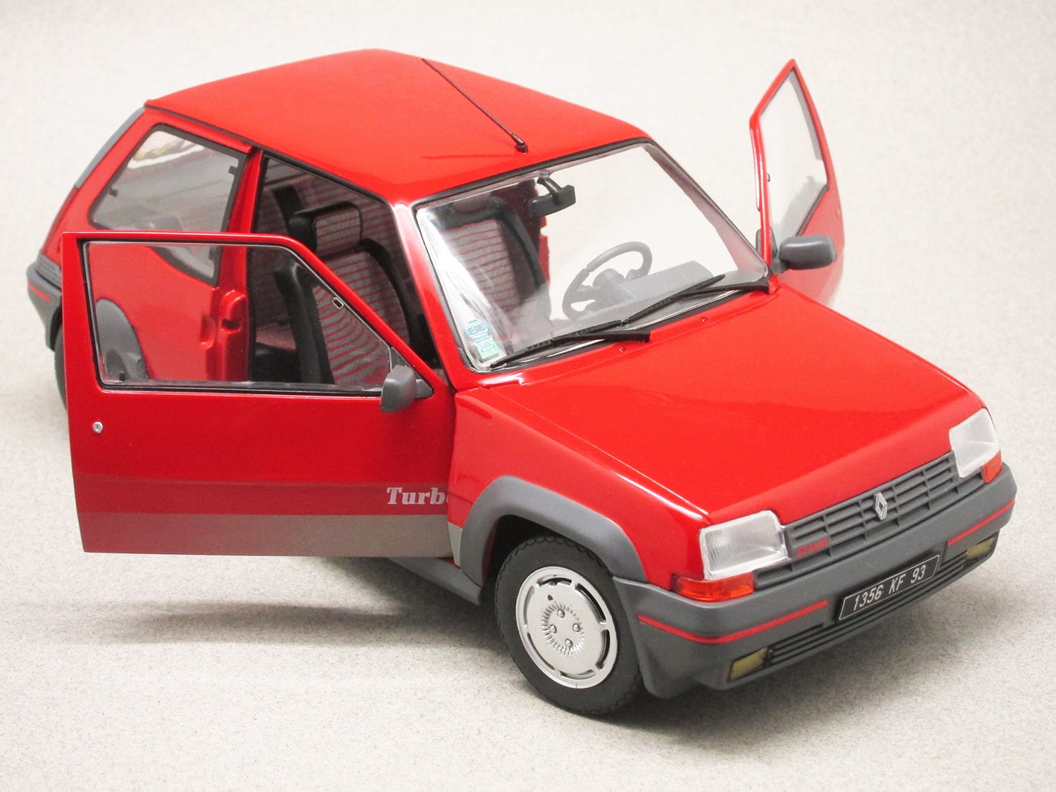 Renault 5 GT Turbo rouge 1985 (Solido) 1/18e