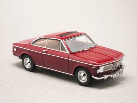 BMW 1602 coupé Baur rouge (Matrix) 1/43e