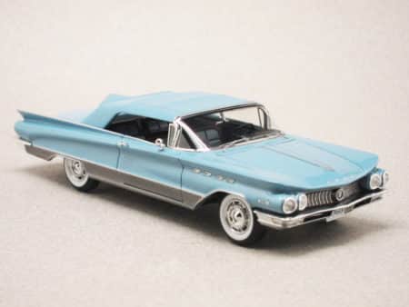 Buick Electra 225 convertible 1960 bleue fermée (Stamp-Models) 1/43e