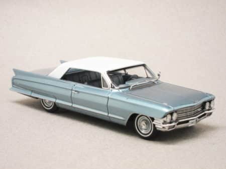 Cadillac DeVille coupé 1962 bleue (Stamp-Models) 1/43e