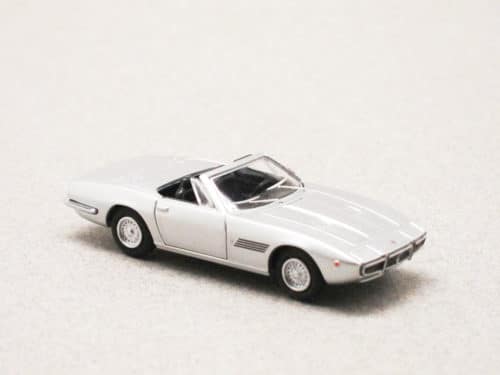 Maserati Ghibli Spider silver (Minichamps) 1/87e