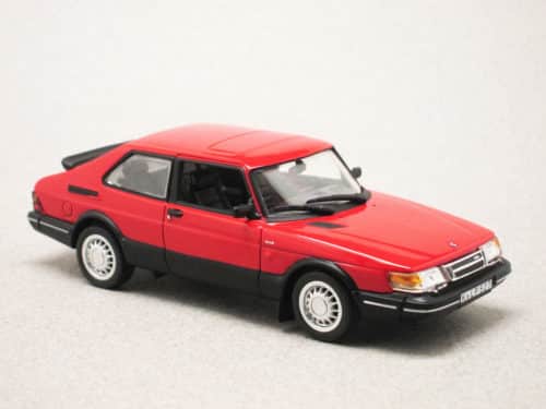 Saab 900 Turbo rouge (Norev) 1/43e